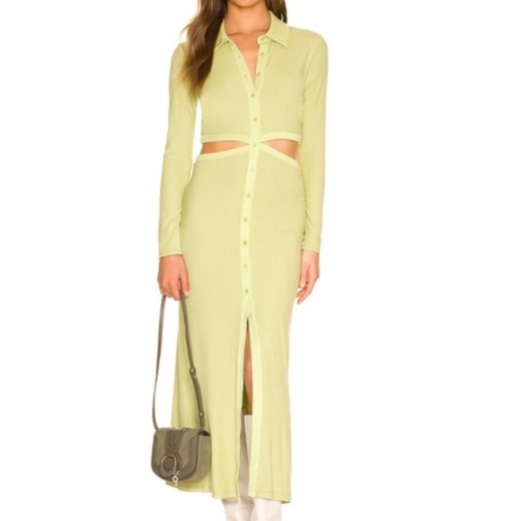 Jonathan Simkhai knit button dress - Picture 2 of 8